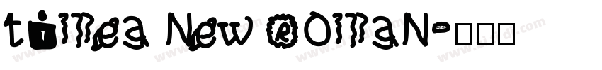 timea new roman字体转换